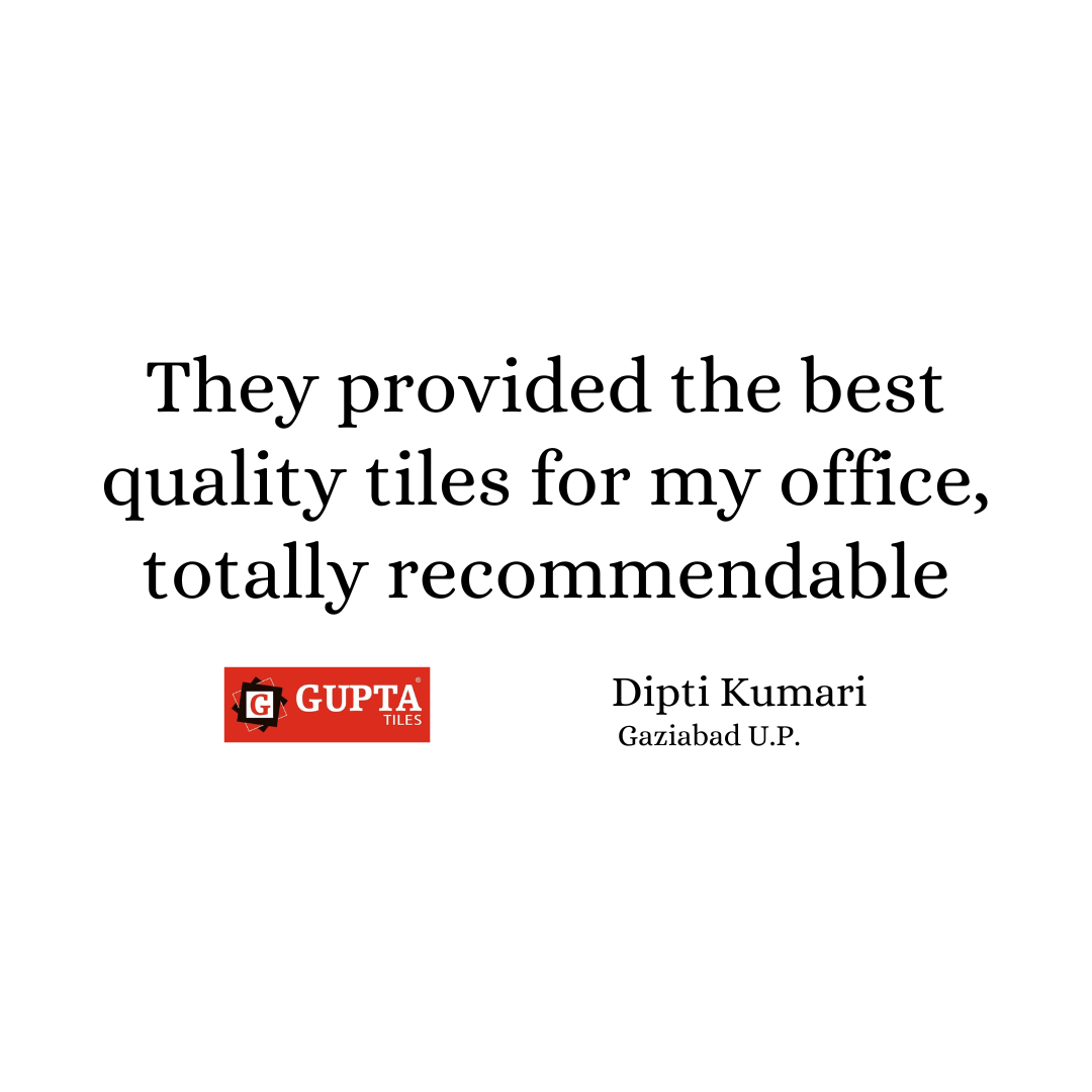 They provided the best quality tiles for my office, totally recommendable